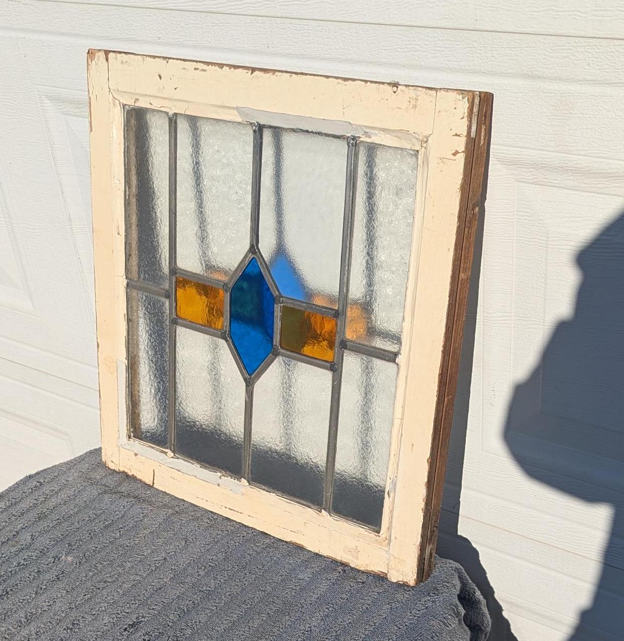 RARE Fantastic Find! Antique Arts and Crafts Early 1900's Stained ...