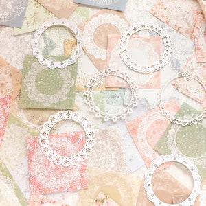31 pezzi di carta floreale colorata per album di ritagli, carta quadrata per album di ritagli,