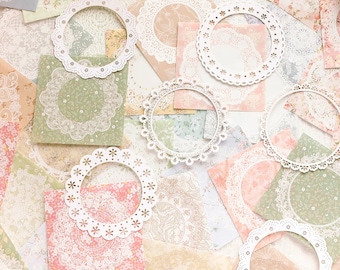 31 pezzi di carta floreale colorata per album di ritagli, carta quadrata per album di ritagli,