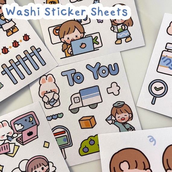 Asian Snack Sticker Pack volume 2 Cute and Kawaii Stickers for Journal,  Bujo, Penpal, Deco and More 