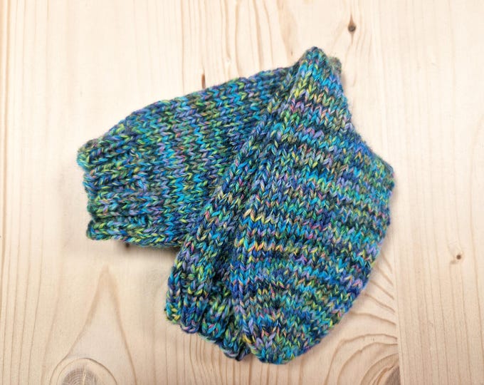 8-ply socks, size 26/27, hand-knitted