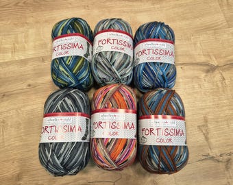 6 x 100 grams Schoeller and Stahl Fortissima Picnic