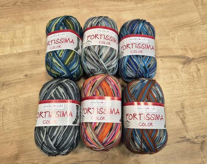 6 x 100 grams Schoeller and Stahl Fortissima Picnic
