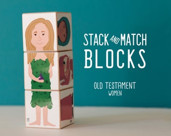 Old Testament Stack & Match Blocks - WOMEN