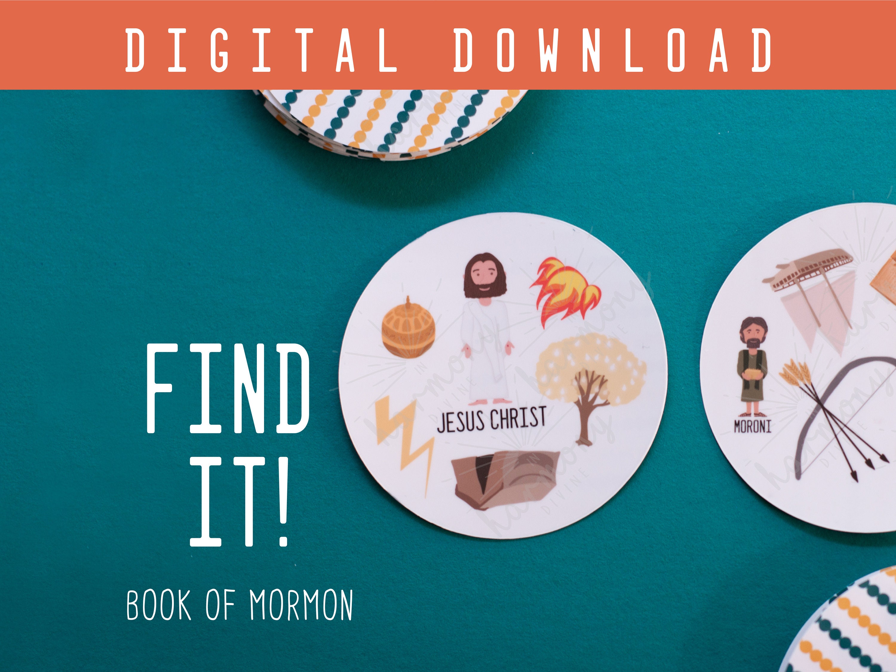 Find it! Game - Book of Mormon version - DIGITAL DOWNLOAD