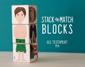 Old Testament Stack & Match Blocks - MEN