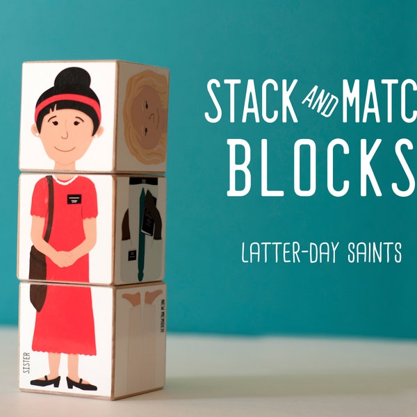 Latter-Day Saint Stack & Match Blocks