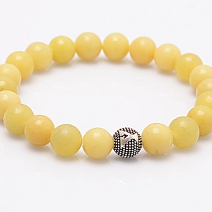 Peridot Bracelet Gift For Women or Men, 8mm Gemstone Bracelet, %100 original and real natural stone