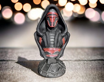 Busto de Darth Revan - Figura pintada a mano