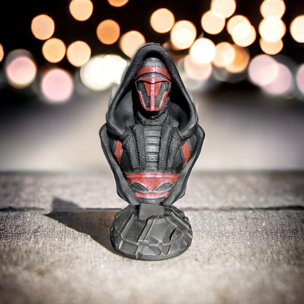Darth Revan Bust - Hand-Painted Figure
