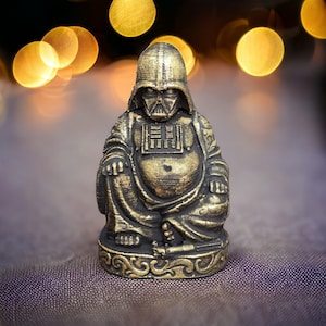Darth Vader Buddha Statue - 3D Printed Figure