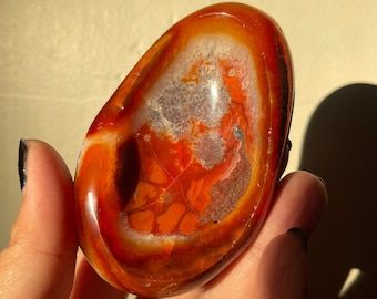 Carnelian Bowl | Druzy Carnelian Bowl
