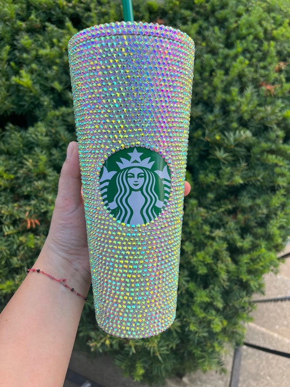 Starbucks Acrylic Diamond Cut Crystal Tumbler, Starbucks Cup