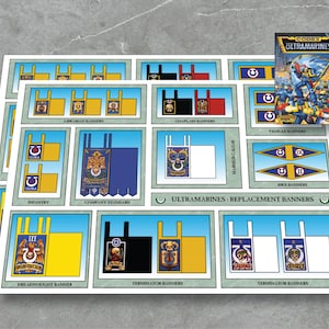 Ultramarines - Replacement Banners