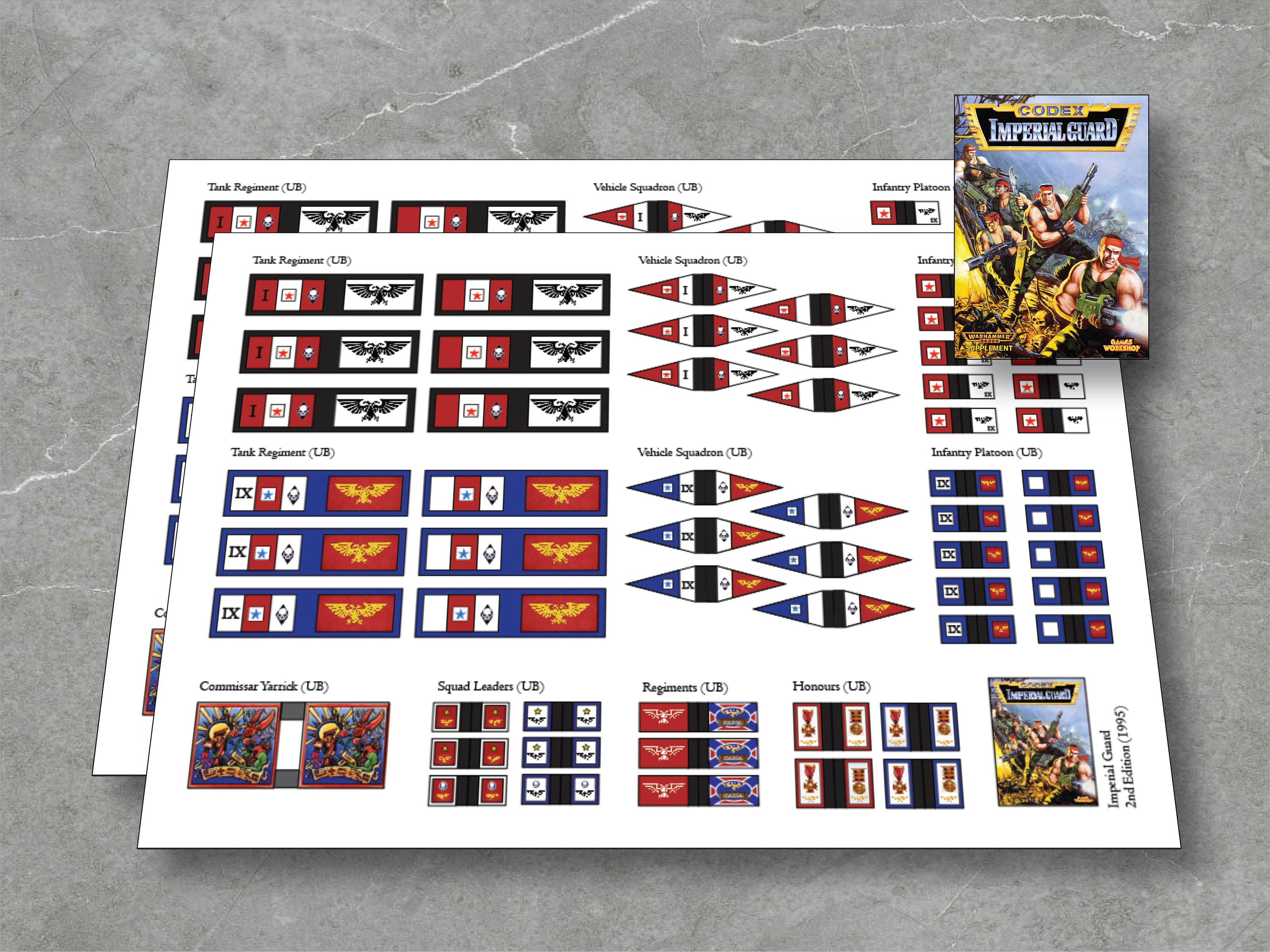 Tanith Regimental Banner from Games Workshop (gw-99700181058