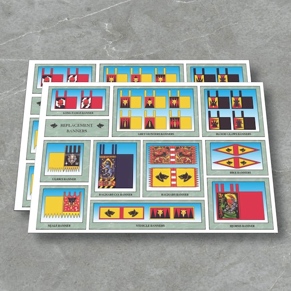 Grey Wolves - Replacement Banners