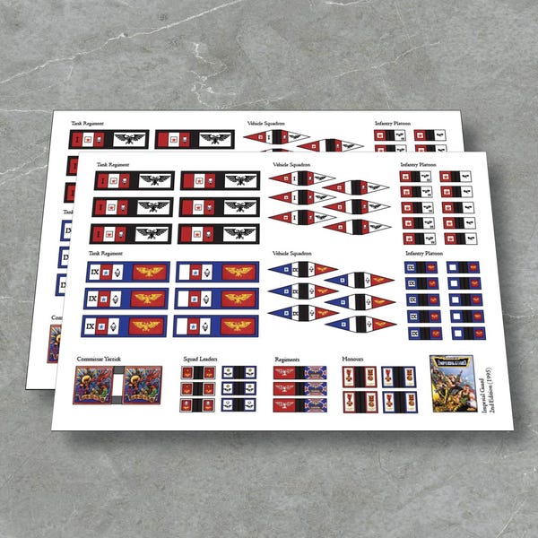 Imperial Guard - Replacement Banners