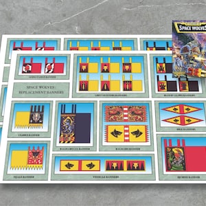 Space Wolves - Ersatz für Banner
