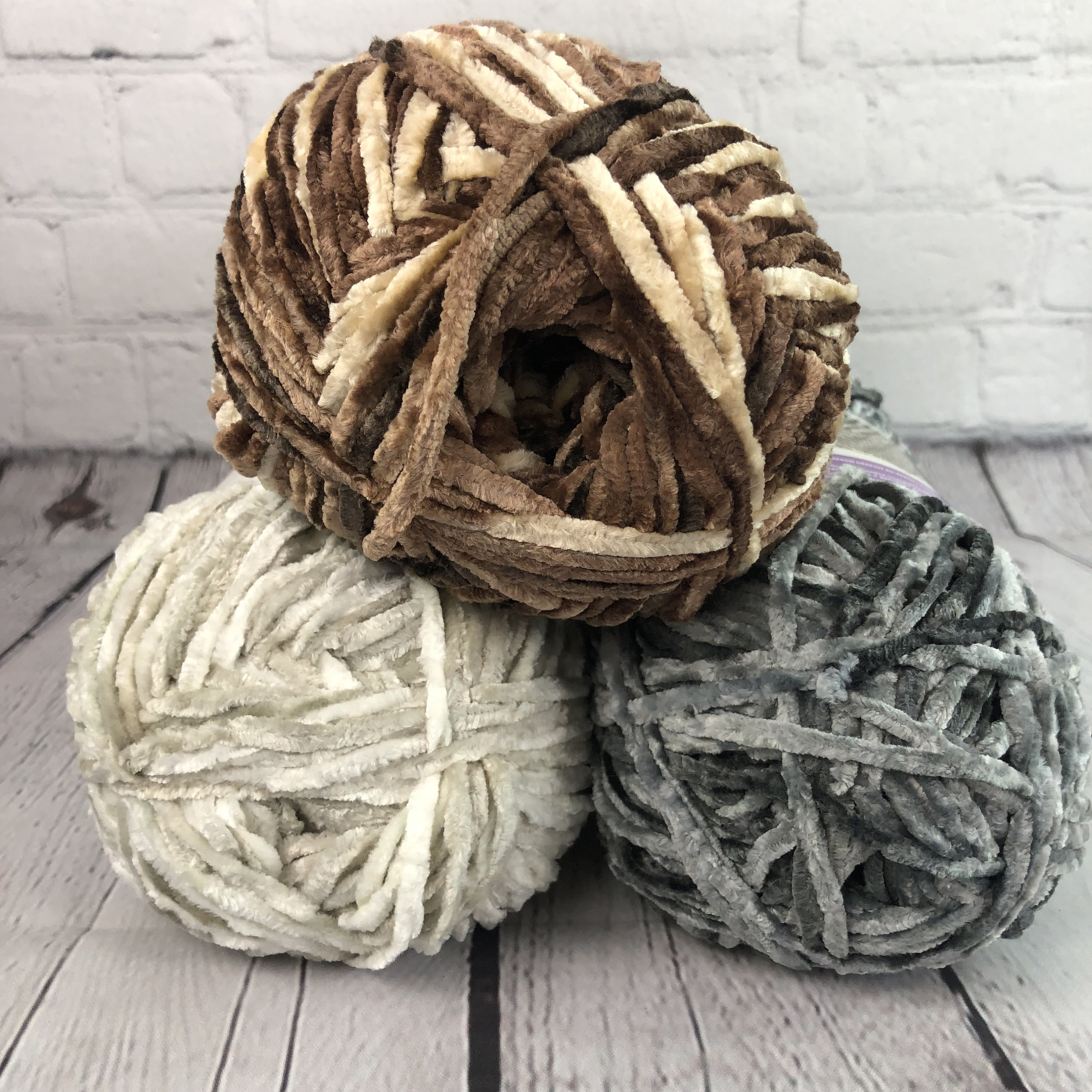 Bernat Crushed Velvet Yarn soft Baby Yarn baby Blanket Supplies