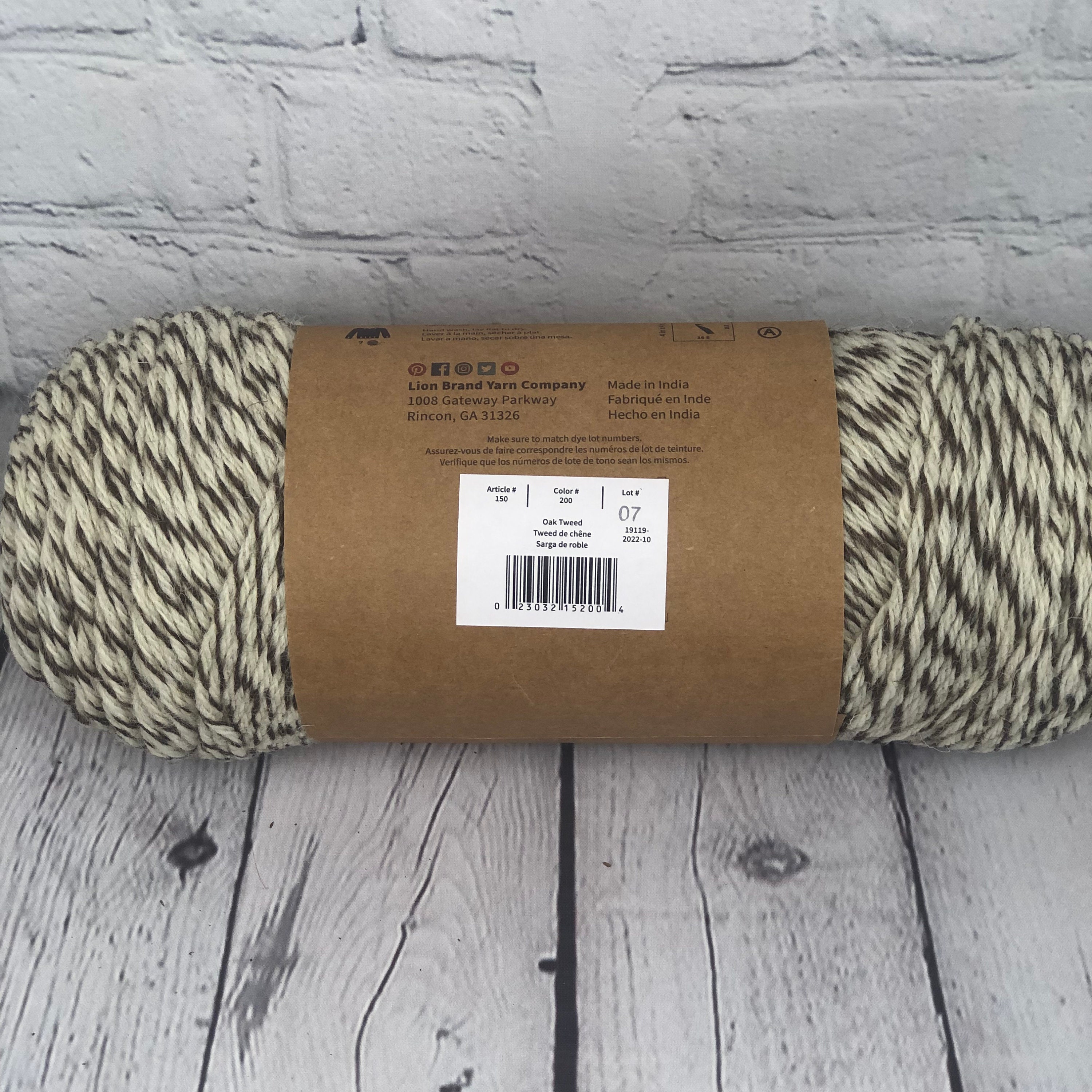 Natural Fishermen's Wool Yarn (4 - Medium) by Lion Brand