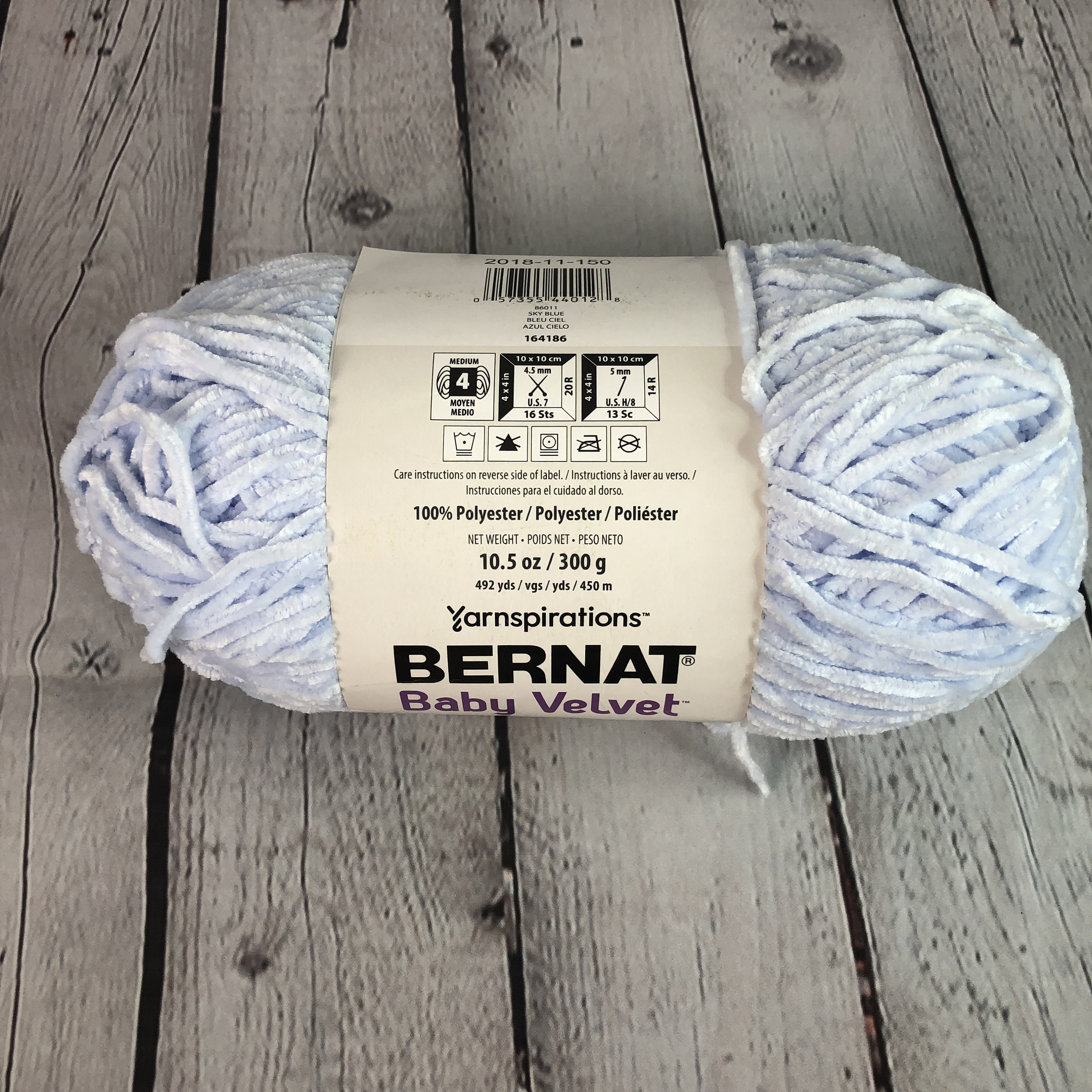 Bernat Baby Velvet Yarn/soft Yarn/baby Yarn/baby Blanket Supplies