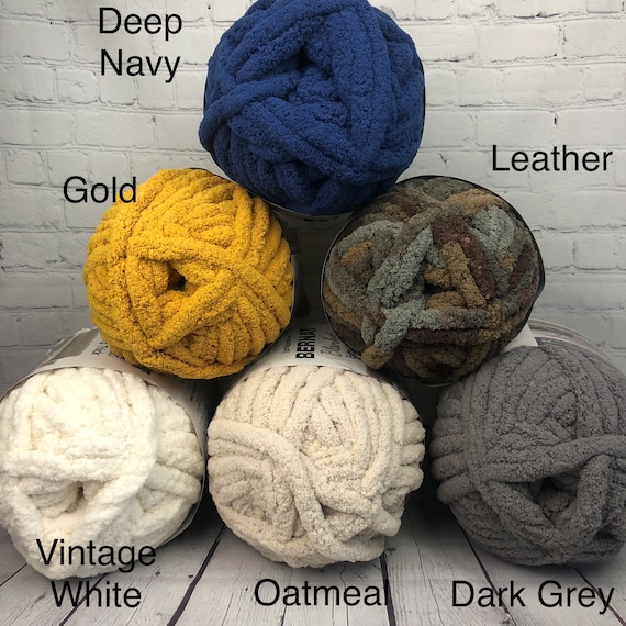 Bernat Blanket Extra Thick Yarn/polyester Yarn/jumbo Yarn/baby Blanket Yarn/chenille  Blanket/blanket Yarn/amigurumi Yarn/chunky Blanket Yarn 