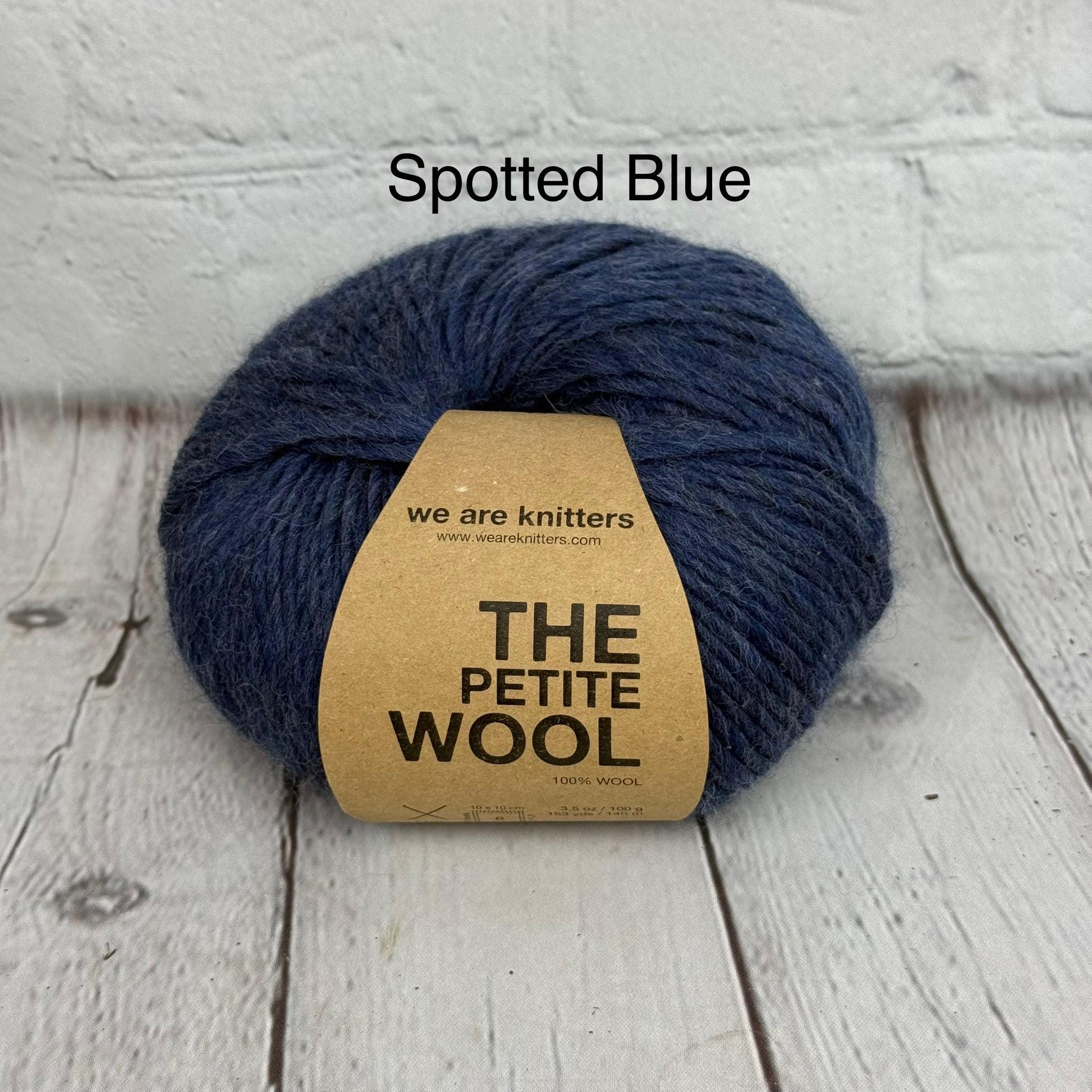 The Petite Wool is From We Are Knitters and is a Single Ply