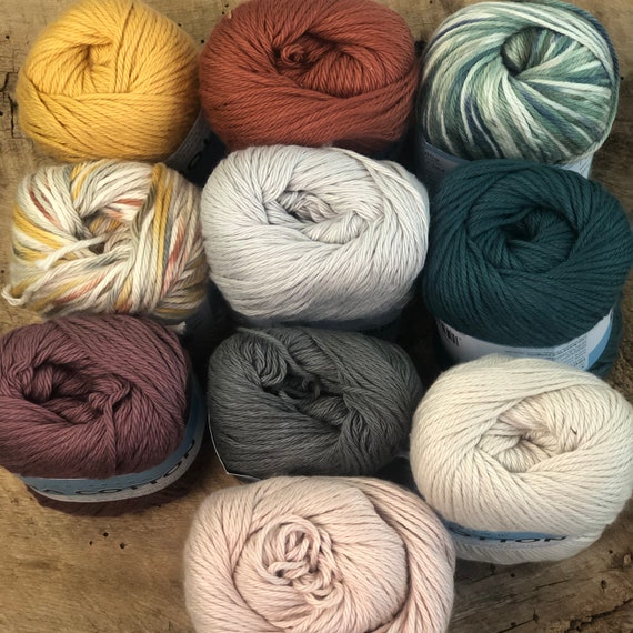 Lion Brand Pima Cotton is a high end fiber from Turkey that is great for babies and any fashion wear apparel in a worsted weight.