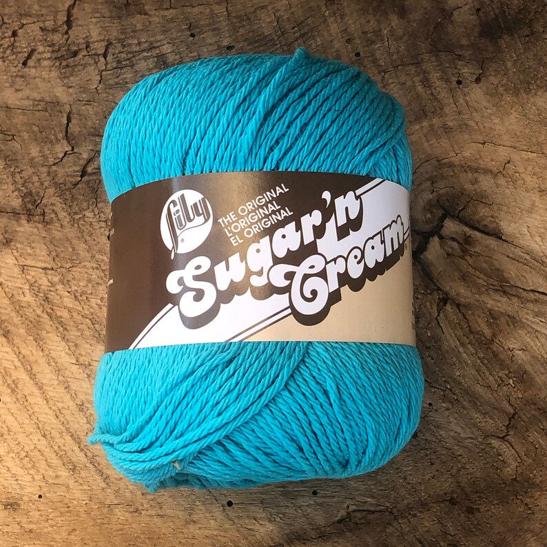 Lily Sugar N' Cream Super Size Yarn, Cotton Yarn, Yarn for Home Decor