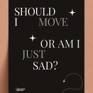 Life Decision Workbook | Relocation, Reinvention, Burnout (Digital PDF) image 1