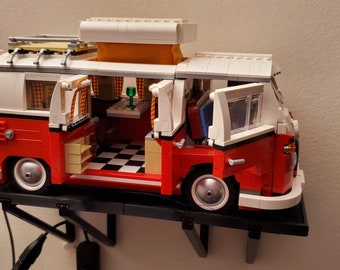 STL - 3D Printed Lego Shelf for Volkswagen T1 Camper Van (10220)