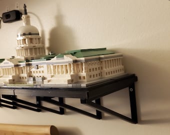 3D Printed Shelf for Lego United States Capitol Building (21030