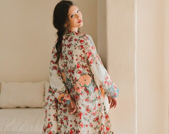 etsy floral robe