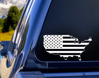 American Flag USA Vinyl Decal