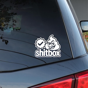 Certified Shitbox Vinyl Decal
