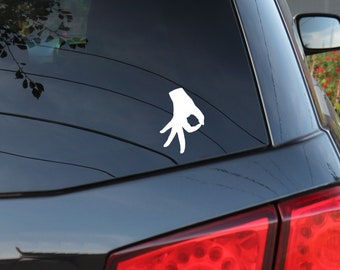 Gotcha Hand Vinyl Decal