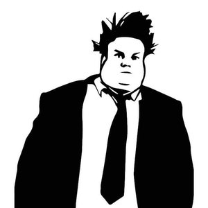 Chris Farley Vinyl Decal