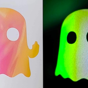 Offensive Ghost Reflective Glow in the Dark Color Changing Decal