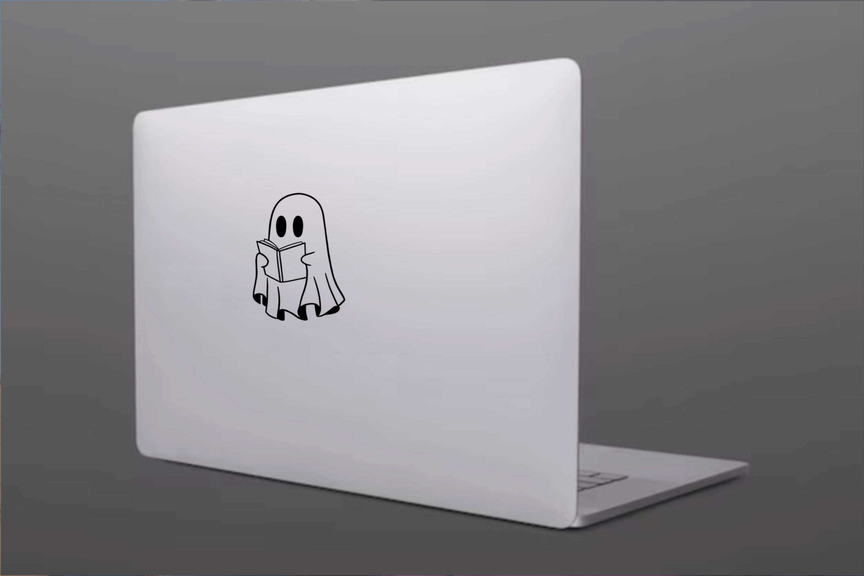 Reading Ghost Vinyl Decal - Etsy