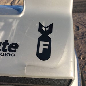 F Bomb Vinyl Decal