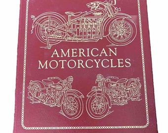 American Motorcycles • Todd Rafferty • The Easton Press • Huge Leather Bound