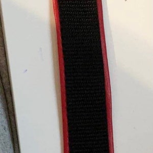 Zugband für Hundegeschirr - Maßanfertigung aus Vinyl und Gurtband (Kein Geschirr enthalten)