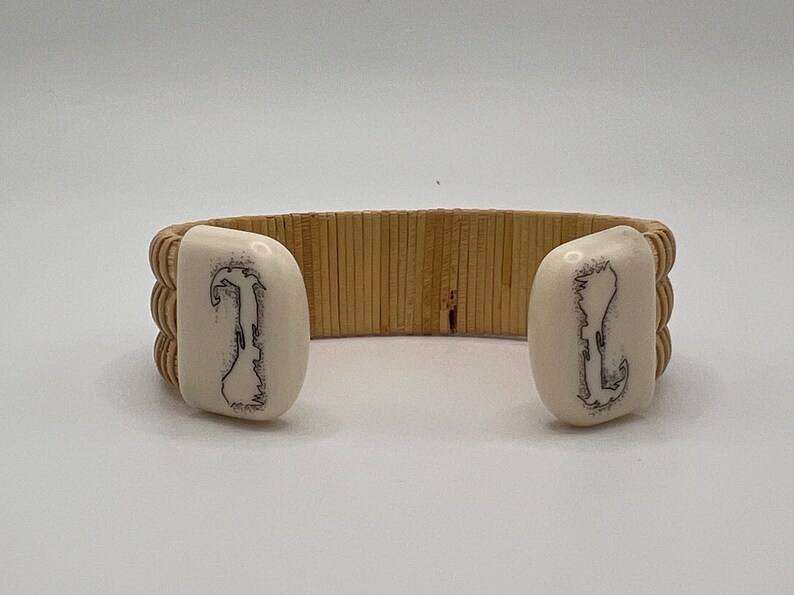 Nantucket Basket Bracelet. Map of Cape Cod. Etsy