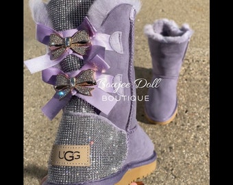 Hand Made Rhinestone Diamond Bling UGG Boots | BoujeeDollBoutique