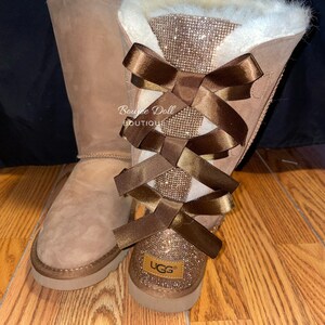 Uggs with diamond bows clearance