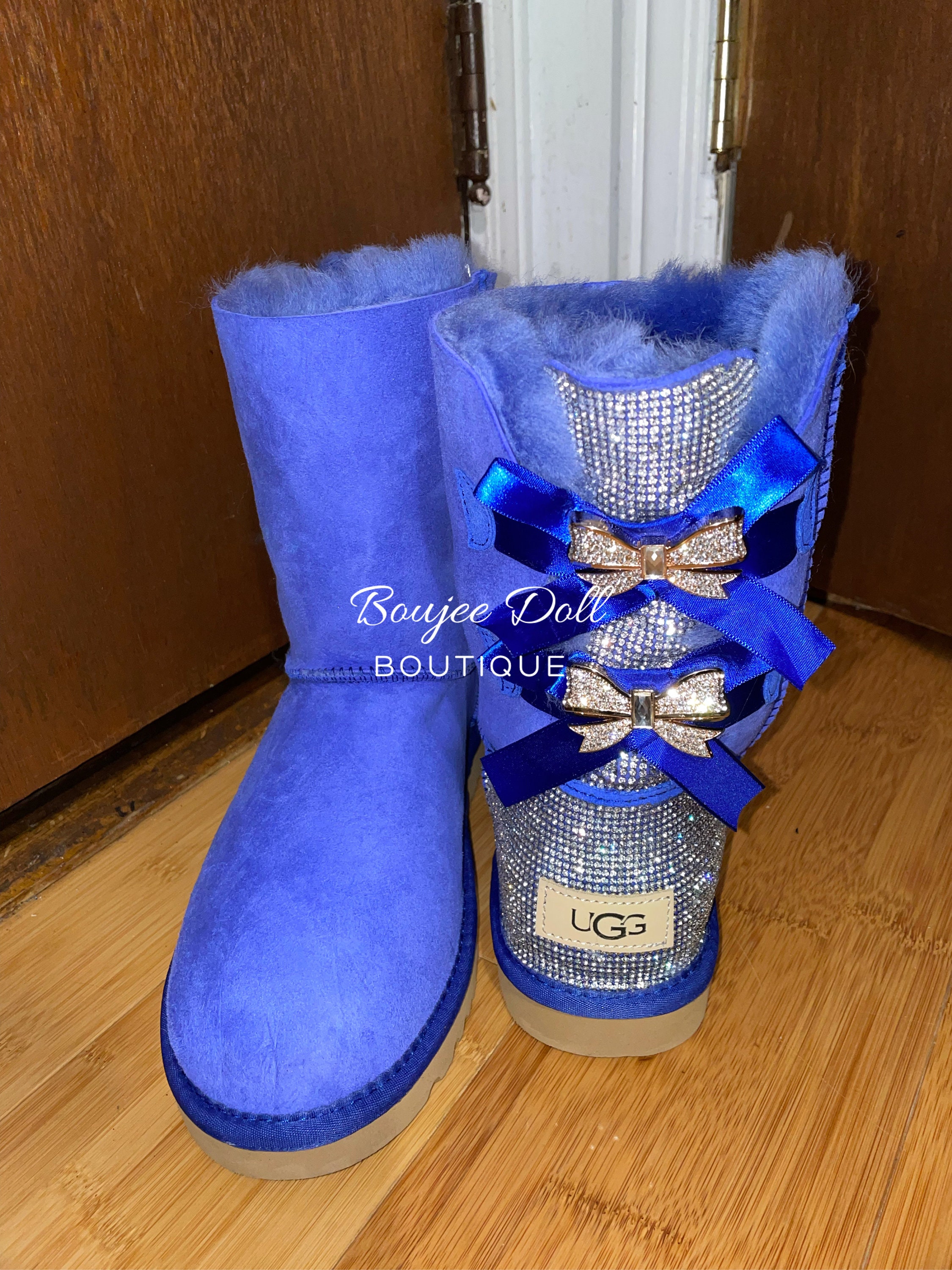 Hand Made Rhinestone Diamond Bling UGG Boots - Etsy