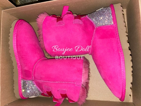 pink diamond ugg boots
