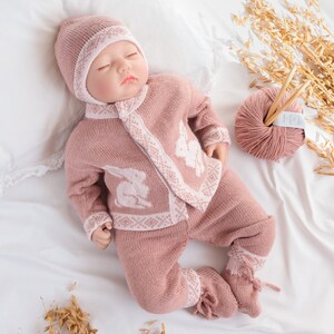 Sets of Babywool production for toddlers are made of baby merino wool