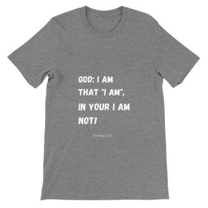I AM THAT &quot;I AM&quot;, In Your I Am Not! Premium Unisex Crewneck T-shirt