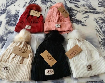 Ugg Genuine Shearling Sheepskin Winter Hat OS - Etsy display picture 1